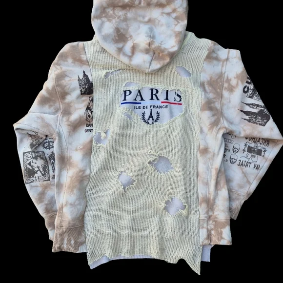 (SOLD) Mesh Hoodie - Picture 2 of 6